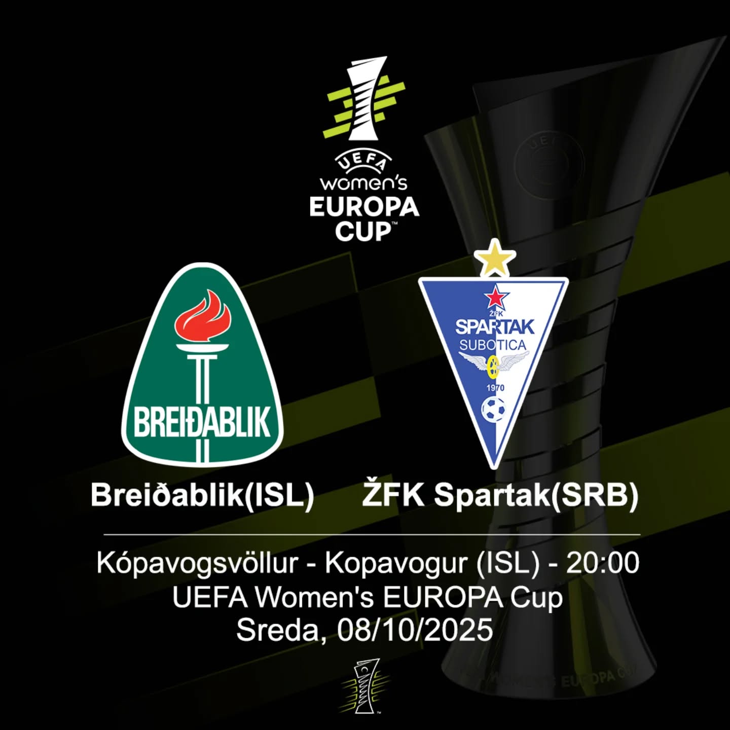 Naše devojke u sredu igraju prvi meč drugog kola UEFA Women’s Europa Cupa