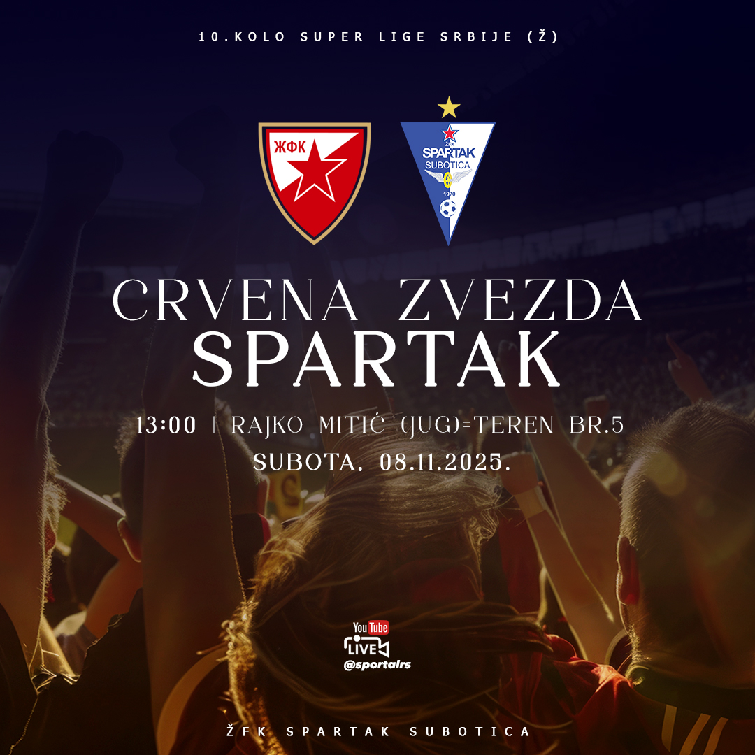 NAJAVA - DERBI | 10.kolo Super lige Srbije za žene 2025/26
