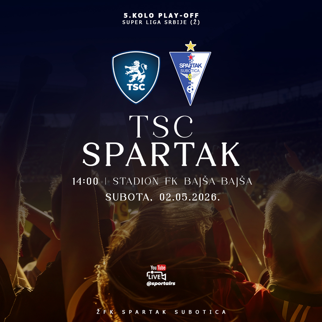 NAJAVA | 5.kolo PLAY-OFF Super lige Srbije za žene 2025/26