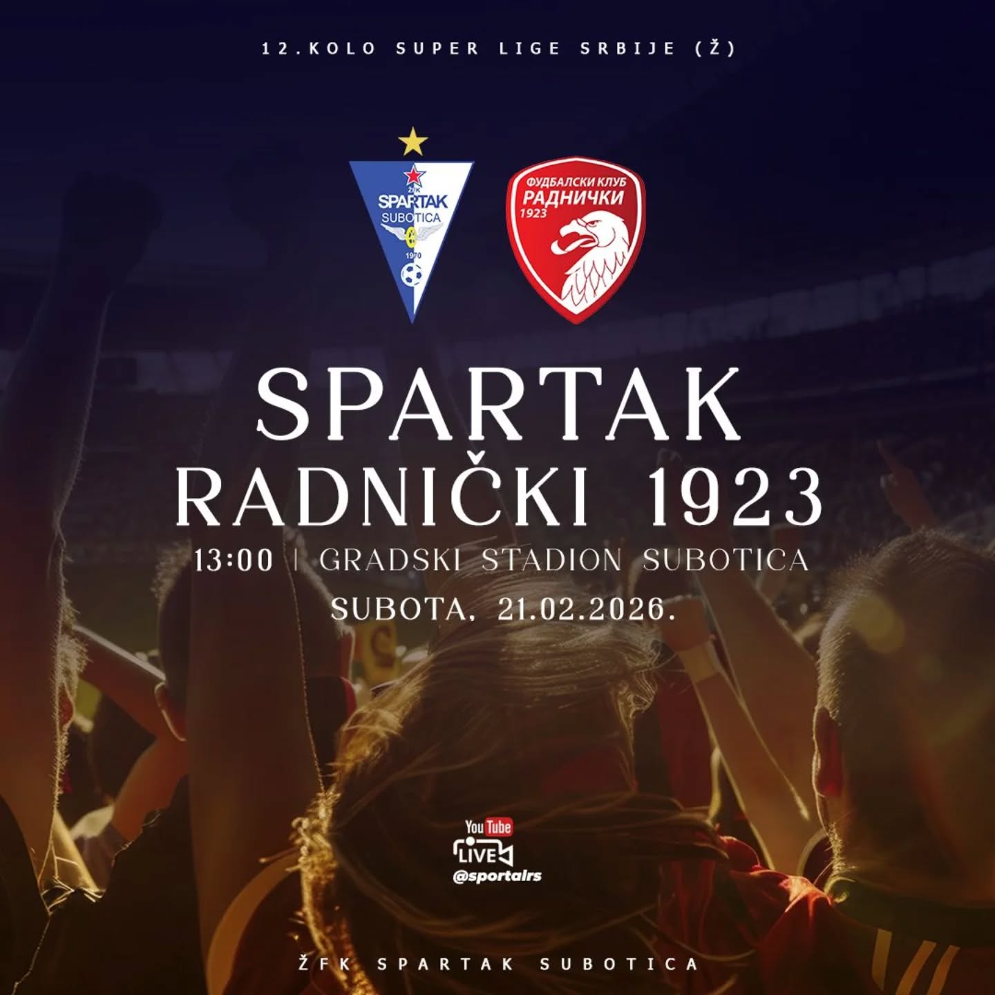 NAJAVA | 12.kolo Super lige Srbije za žene 2025/26