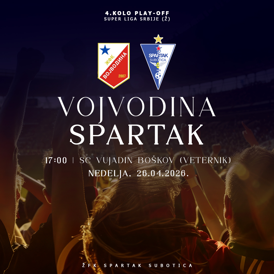 NAJAVA | 4.kolo PLAY-OFF Super lige Srbije za žene 2025/26