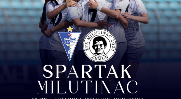 NAJAVA | 1.kolo Super lige Srbije za žene 2026/27 | ŽFK Spartak - ŽFK Milutinac 2023