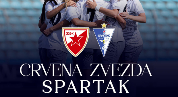 NAJAVA | 7.kolo Super lige Srbije za žene 2026/27 | ŽFK Crvena Zvezda - ŽFK Spartak