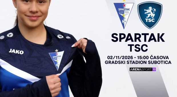 NAJAVA | 9.kolo Super lige Srbije za žene 2026/27 | ŽFK Spartak - ŽFK TSC