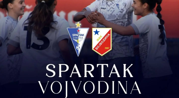 NAJAVA | 6.kolo Super lige Srbije za žene 2026/27 | ŽFK Spartak - ŽFK Vojvodina